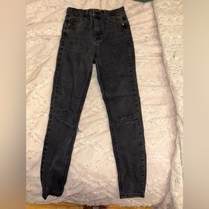 TOP SHOP Black skinny jeans